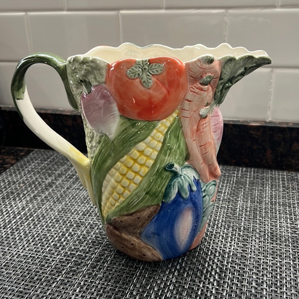 Fitz and Floyd Pitcher